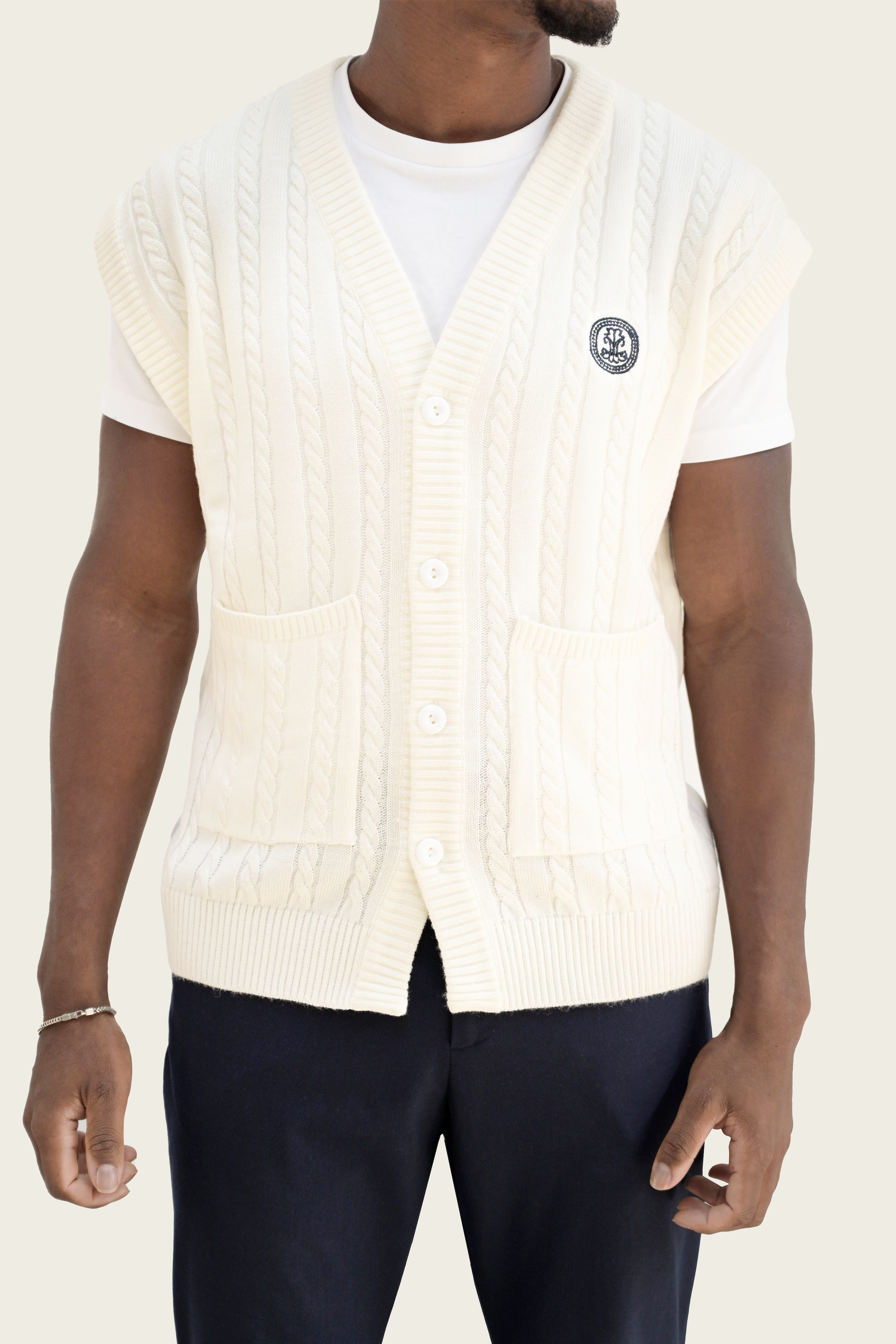 Chelsea Vest Ivory