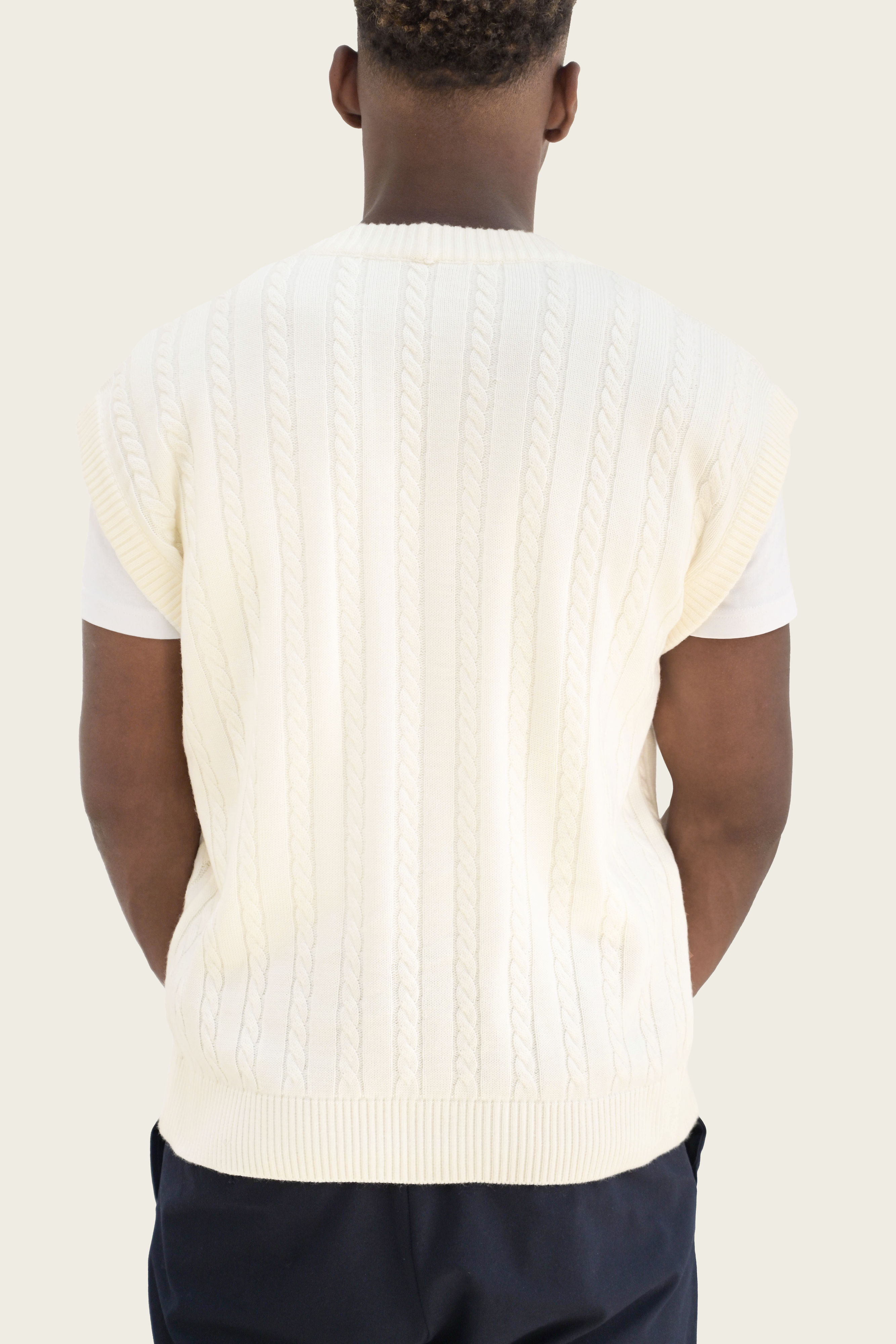 Chelsea Vest Ivory