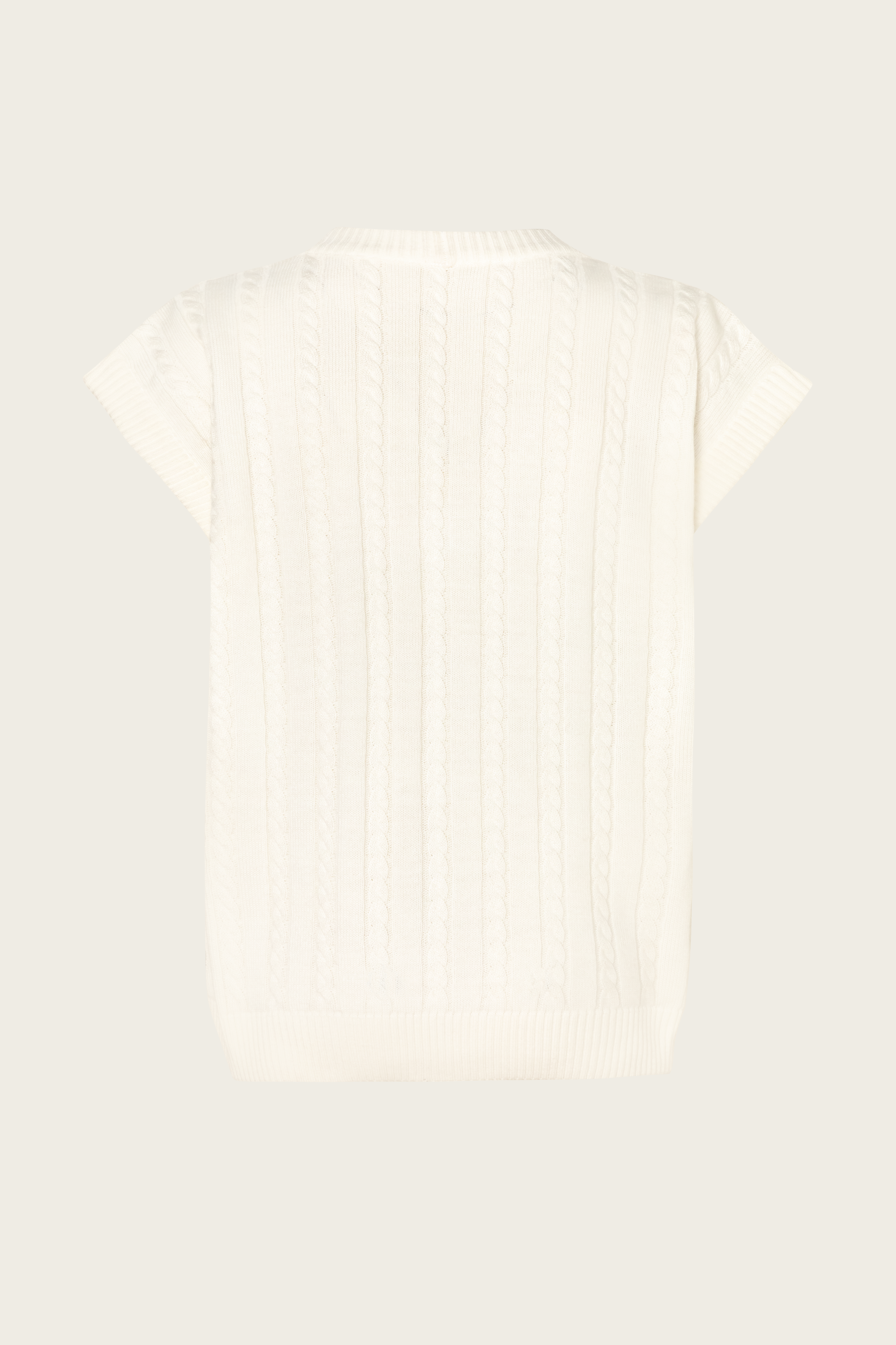 Chelsea Vest Ivory