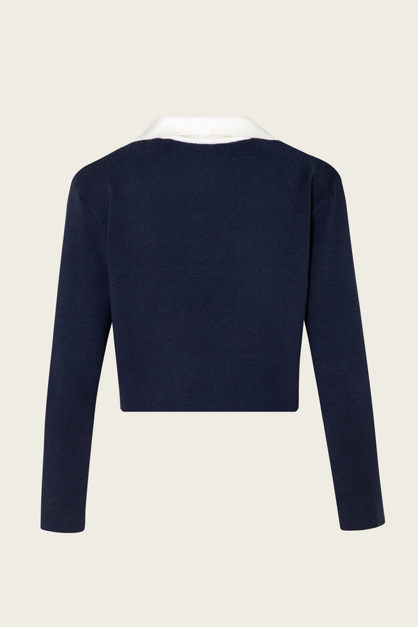 Clarendon Cardigan Navy